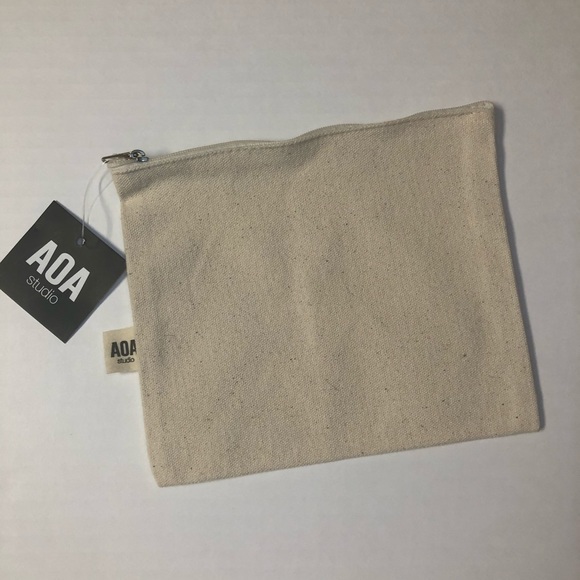 AOA Canvas Makeup Bag - Picture 3 of 3